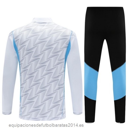 Nuevo Conjunto Completo Sudadera Entrenamiento Argentina 2023 Blanco I Azul Negro Baratas
